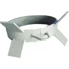 Ringens utforming med fire solide kl&oslash;r s&oslash;rger for optimalt feste i bunnen for faste fort&oslash;yningsb&oslash;yer.