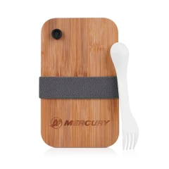 <p>Med denne RCS-sertifiserte Mercury-lunsjboksen laget av resirkulert PP og bambuslokk har det aldri v&aelig;rt enklere &aring; pakke matpakker.</p>
