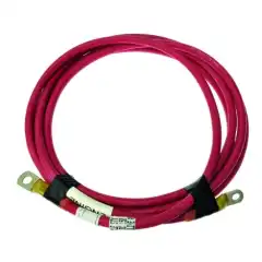 Batterikabel / Jordingskabel 3.6 mtr (+) Positiv R&oslash;d