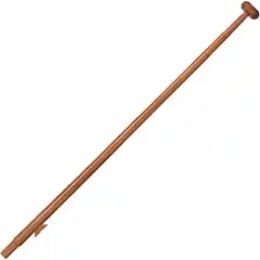 <p>Vakker flaggstang av mahogny. 100 cm h&oslash;yde.</p>
