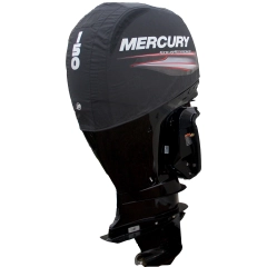 <p>Ventilert og formsydd motortrekk med originaldekaler for Mercury.</p>
