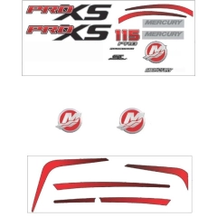Mercury Dekalsett 115 Pro XS