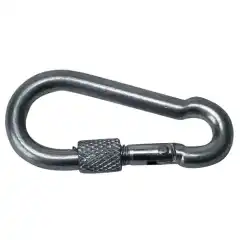 Karabinkrok som er el-forsinket. Med l&aring;s.