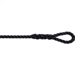 Svarte fenderliner p&aring; 1.5 meter.