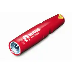 Kompakt brannslukker med samme slukningkraft som en 2 kg pulverslukker.