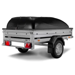 Svart, 940x1440x450mm komplett med monteringsett for 1150