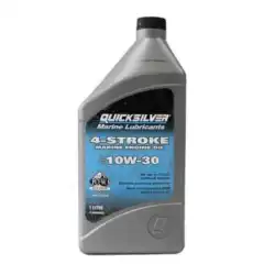 Motorolje for 4-takts utenbordsmotor.