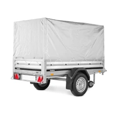 Gr&aring;, 1230x2120x810mm for presenningsstativ 1205