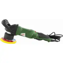 En kraftig poleringsmaskin med roterende og oscillerende bevegelser. 