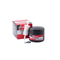 Oljefilter, bensinfilter, oljedreneringspakning og girhuspakninger.