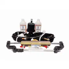 Komplett hydraulikkpakke med slanger, rattpumpe, hydraulikkolje og styresystem fra MultiSteer.