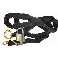 B&aring;tl&aring;sepakke klasse 3 med l&aring;s og kjetting.