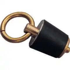 Skrus i messingringen for at pluggen skal ekspandere.