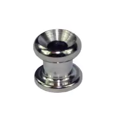 Forkrommet kalesjeknapp uten skrue.