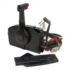 Kontrollboks med el. start og power trim og tilt knapp. Montering styrbord og babord side. 20 fots motorkabel.