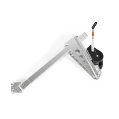 Vinsj med svart nese og svart deksel