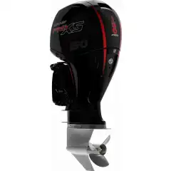 Elektrisk start, ekstra lang stamme, elektrisk trim/tilt og kontrollboks. Pro XS sportsmodell.