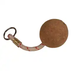 Kraftig n&oslash;kkeldobbe med korkball som hindrer n&oslash;kkelknippet i &aring; g&aring; til bunns.