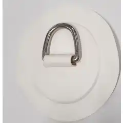 Slepering/D-Ring/Pad hvit