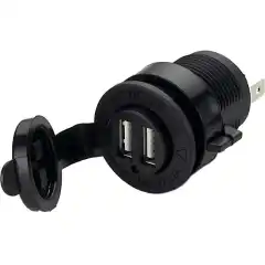 <p>USB uttak for lading av mobile enheter.</p>
