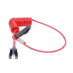 Original Evinrude d&oslash;dmannsknapp.