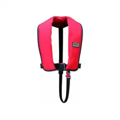 En oppbl&aring;sbar vest som passer bra p&aring; innsj&oslash;er og turer i skj&aelig;rg&aring;rden. 