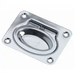 Rustfri d&oslash;rkbeslag med returfj&aelig;r.