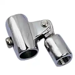 Kalesjebeslag av forkrommet messing.