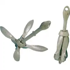 <p>Sammenleggbar paraplydregg i galvanisert st&aring;l.</p>
