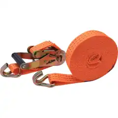 Prisgunstig jekkestropp i h&oslash;y kvalitet med kraftig, dobbel J-krok i hver ende.