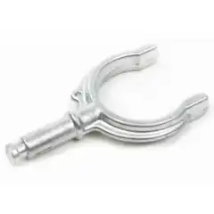 &Aring;regaffel i aluminium med l&aring;s til &aring;regaffelfeste.