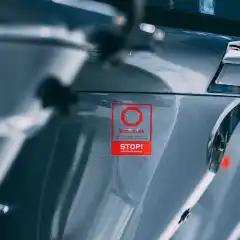 Effektiv tyverisikring fra Securmark. 2500 unike ID-micromerker blir sprayet p&aring; motoren.