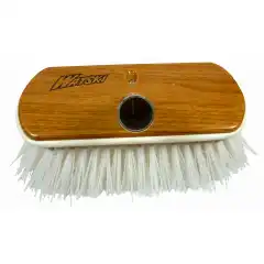 Harde fibrer laget av hvit polypropylen som t&aring;ler de fleste l&oslash;sningsmidler. Passer best til veldig skitne overflater.