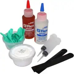 <p>WSB G/flex Spesialepoxy - Tyntflytende reparasjonssett m/tilbeh&oslash;r.</p>

<p></p>
