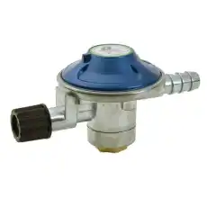 <p>Regulator 30mbar for bruk p&aring; engangs gassbokser med 7/16 gjenger.</p>
