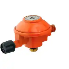 <p>Regulator for 2kg gassflasker. Regulatoren har 1/4"V utvendig gjenger. </p>
