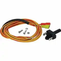 Sikkerhetsbryter som forhindrer at motoren kan startes dersom kontrollboks st&aring;r i gir.