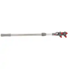 Forlengerarm for p&aring;hengsmotor. Laget av lettmetall. Med stoppknapp.