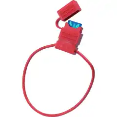 <p>Sprutsikker sikringsholder inkl. 15A sikring av h&oslash;y BEP kvalitet.</p>
