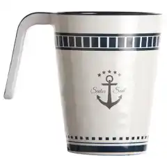 <p>Krus Sailor Soul &Oslash;8,4 fra Marine Business er slitesterkt og kan stables opp&aring; hverandre slik at du sparer plass. Designet med et maritimt preg.</p>
