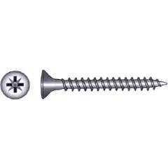 <p>Sponplateskrue DIN 1005 i syrefast st&aring;l med senkehode og pozidrivespor.</p>
