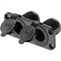 Dobbelt uttak med 12V for str&oslash;mtilf&oslash;rsel.