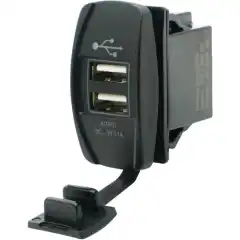 USB str&oslash;muttak, smart switch