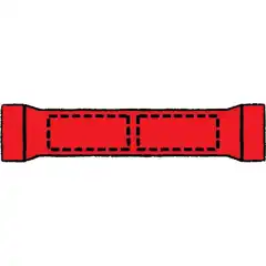 Skj&oslash;tehylse m/plast, bl&aring; 2 mm2, 10 stk