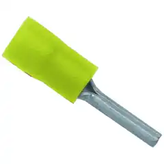 Stiftkabelsko isolert gul 4 - 6 mm&sup2; &Oslash; 2.9mm 10 stk