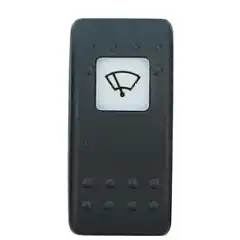 Trykknapp vinduspussermotor