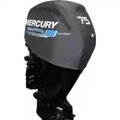 Ventilert og formsydd motortrekk av h&oslash;y kvalitet med originaldekaler for Mercury.