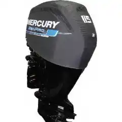 Ventilert og formsydd motortrekk av h&oslash;y kvalitet med originaldekaler for Mercury.