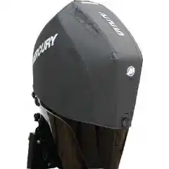 Ventilert og formsydd motortrekk av h&oslash;y kvalitet med originaldekaler for Mercury.