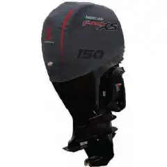 Ventilert og formsydd motortrekk av h&oslash;y kvalitet med originaldekaler for Mercury.